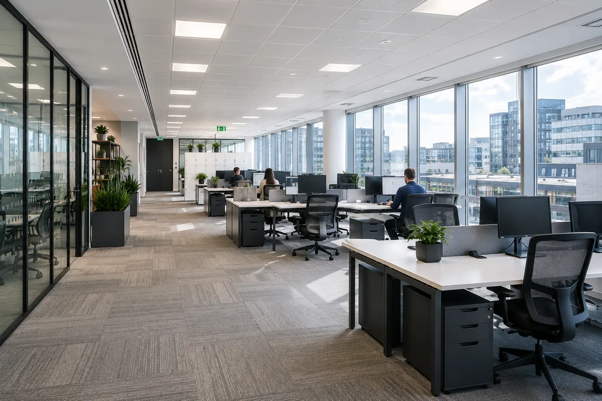 Commercial office interior in London